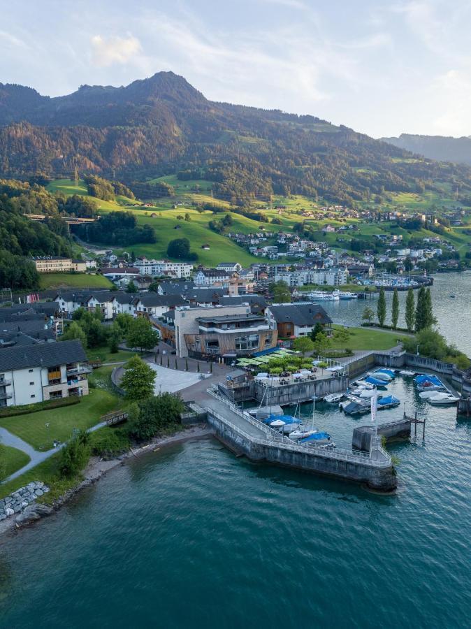 Marina Walensee Hotel Unterterzen Kültér fotó