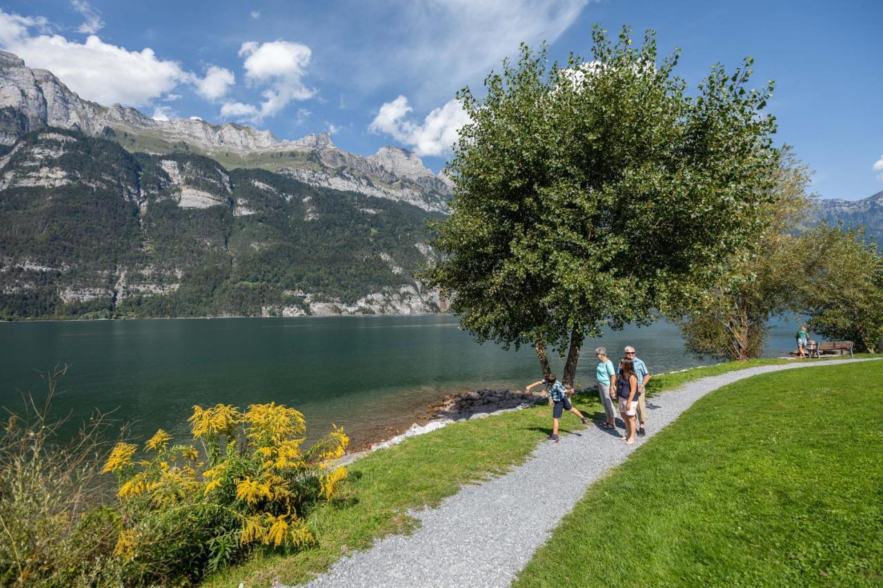 Marina Walensee Hotel Unterterzen Kültér fotó