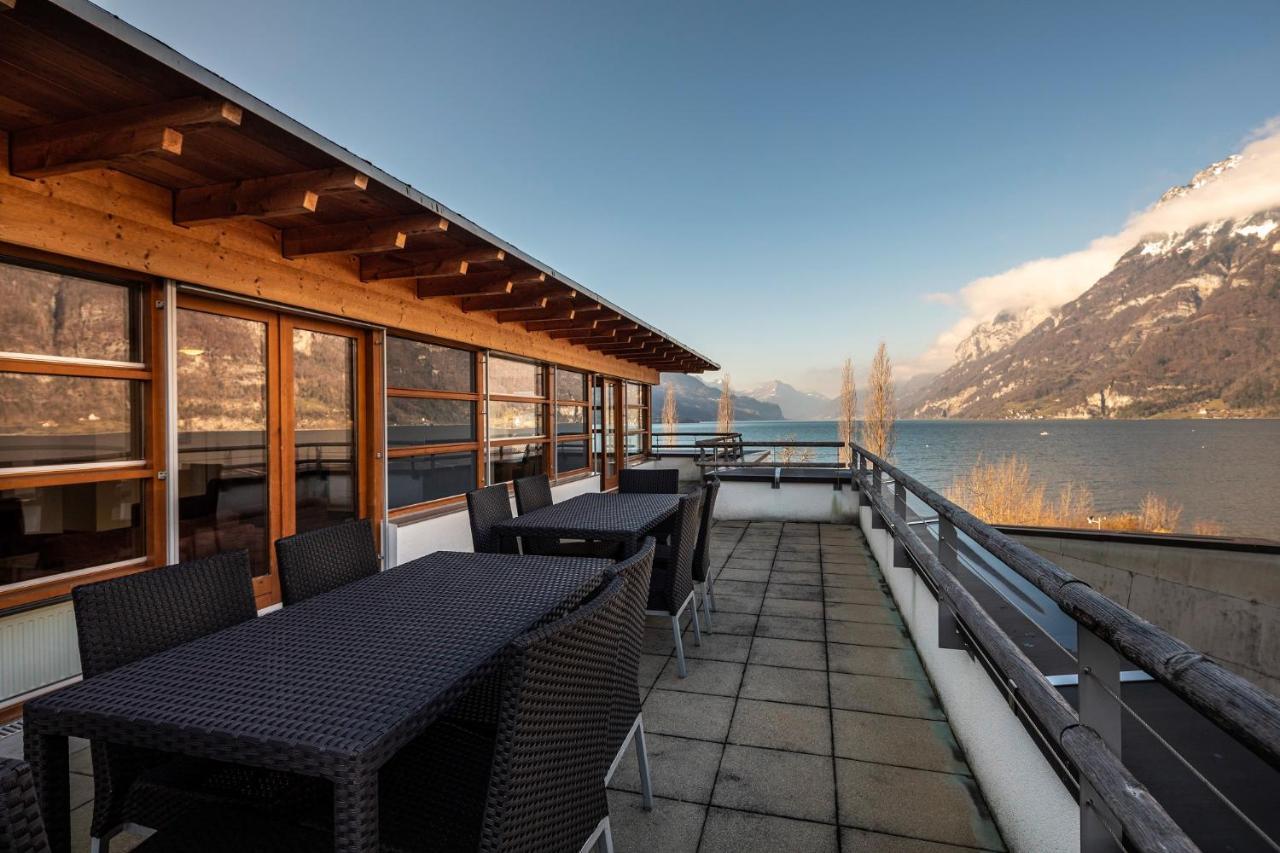 Marina Walensee Hotel Unterterzen Kültér fotó